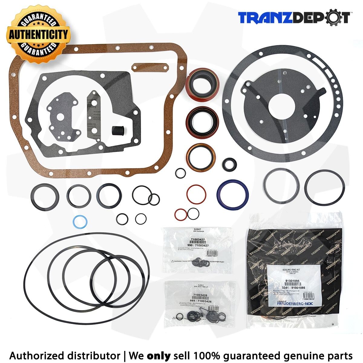 TransTec Overhaul Kit 46RE 47RE 90-03 w/o Pistons w/Duraprene
