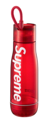 Supreme/Zoku Glass Core 16 Oz. Water Bottle Supreme SS21 IN Hand