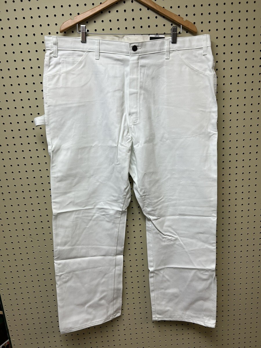 New Dickies Sherwin Williams Pants Mens 42x30 White Utility
