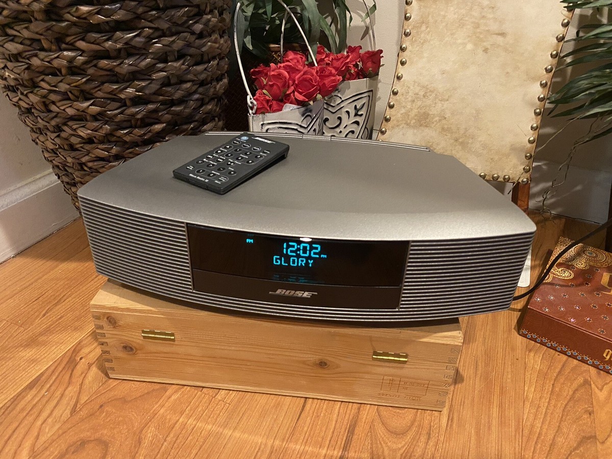 Bose Wave Radio III Silver W Touch Panel W Remote Bose Sound No Cd