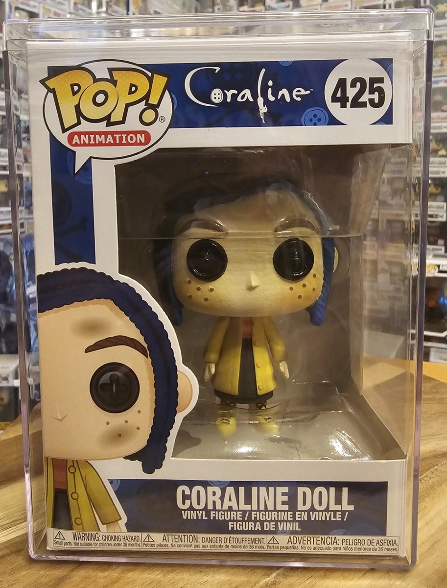 Funko Pop Movie Coraline Doll #425 Vinyl Figure Rare Retired