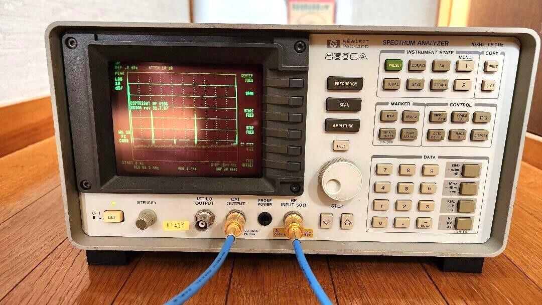 HEWLETTPACKRD SPECTRUM ANALYZER 8590A 【公式通販】