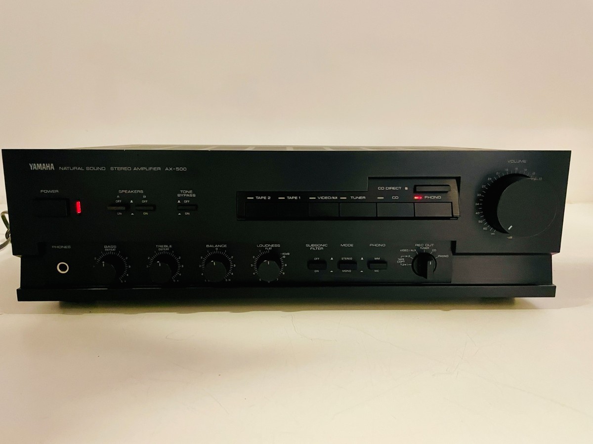 Yamaha AX-500 Stereo Amplifier - Serviced/Recapped | eBay