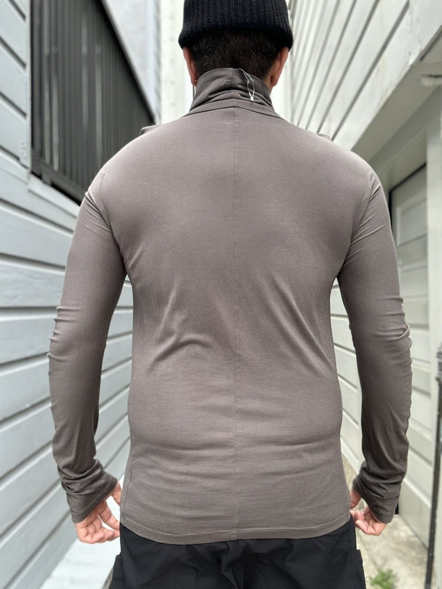 Attachment Kazuyuki Kumagai Turtleneck Charcoal Gray Made In Japan