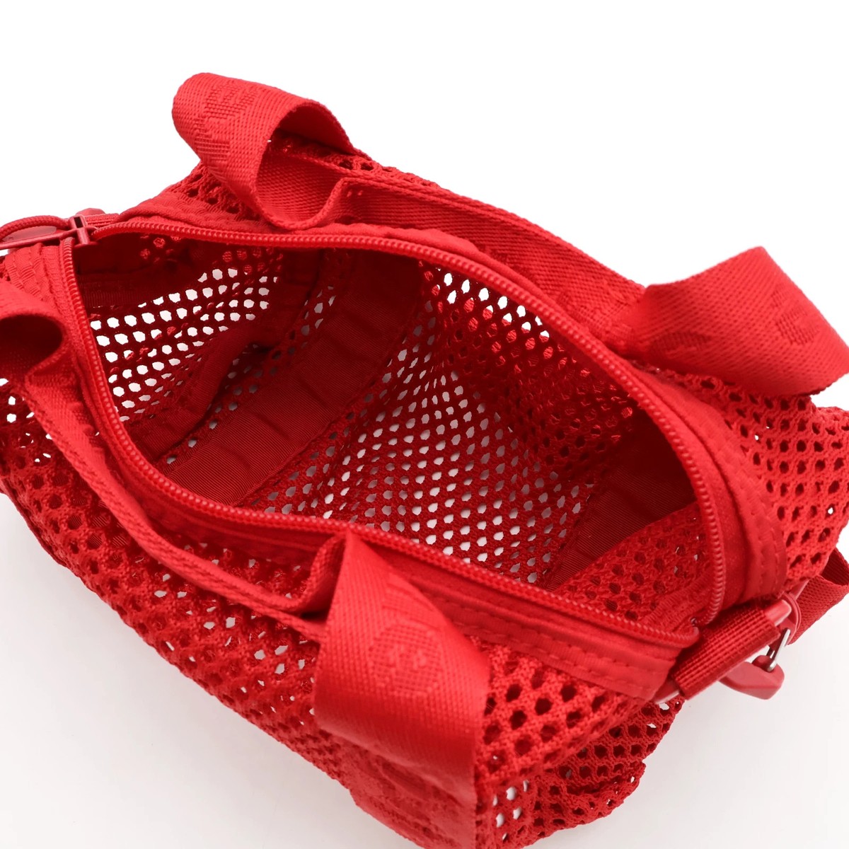 Supreme Mesh Mini Duffle Bag Red (25SS) | eBay