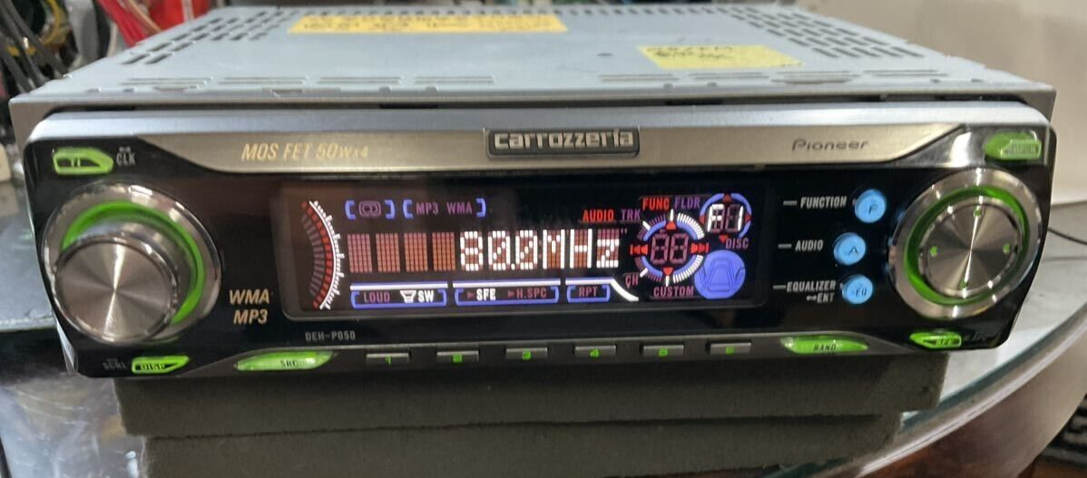 Pioneer Carrozzeria DEH-P050 CD Player Car Stereo MP3 | eBay