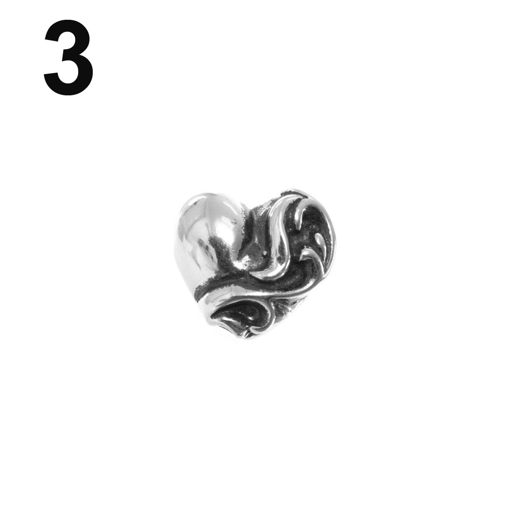 Authentic [Chrome Hearts] Stud Earring - Cross Fat and more