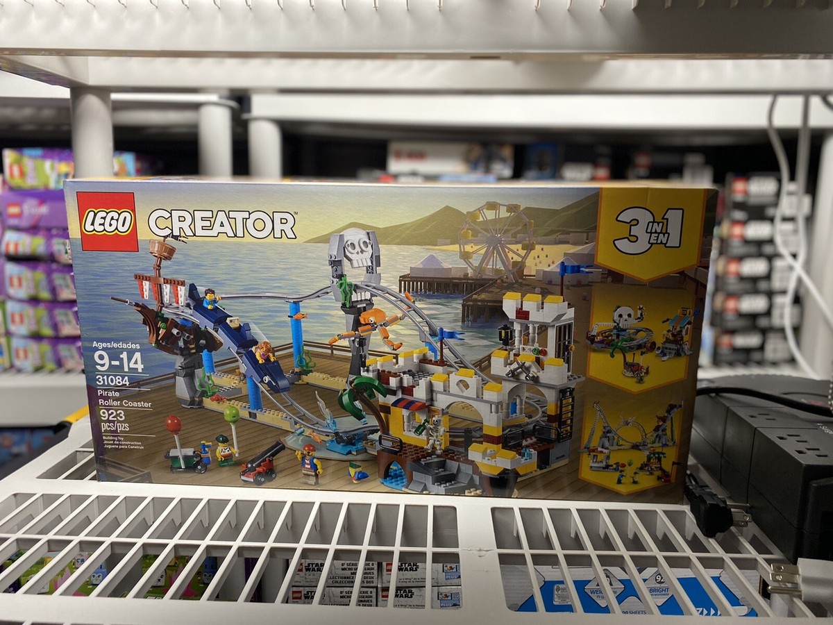 Lego Creator 3in1 Pirate Roller Coaster (31084) - BRAND NEW SEALED