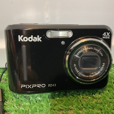 Kodak PixPro FZ43 Digital Camera 4x Wide 27-108mm Aspheric Z-Lens