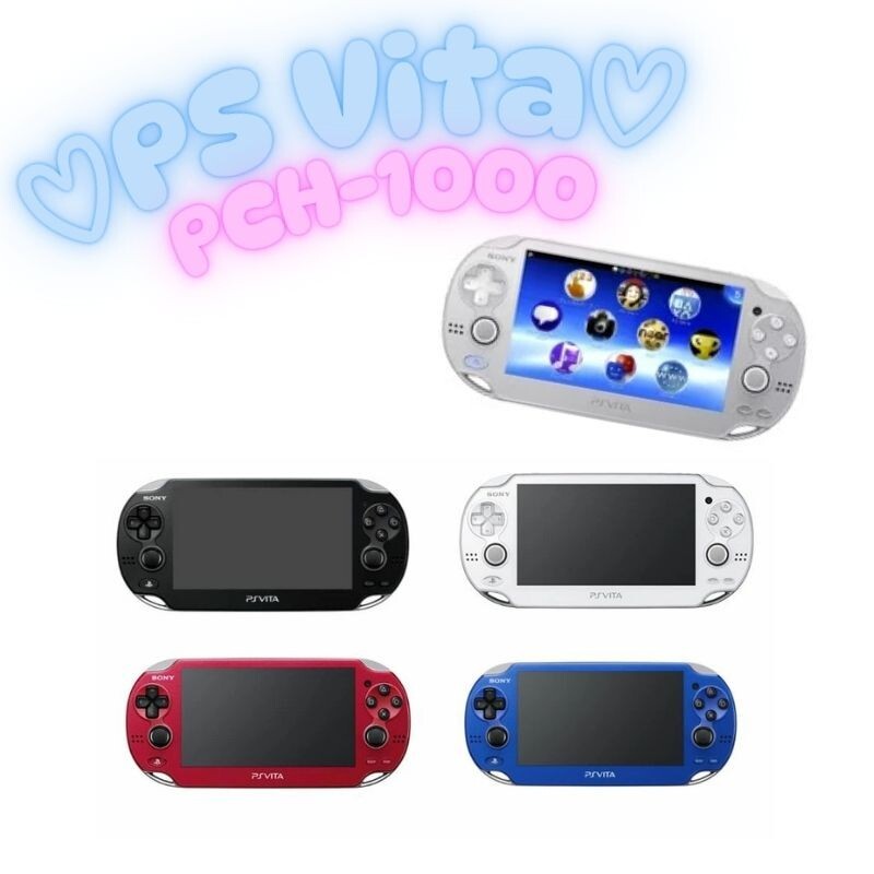 Sony PS Vita PCH-1000/1100 OLED Wi-Fi Console Choose Color & Rank