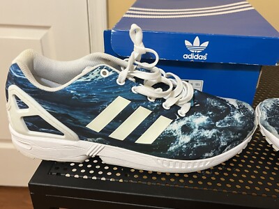 Size 10.5 - adidas Zx Flux Ocean - M19846 | eBay
