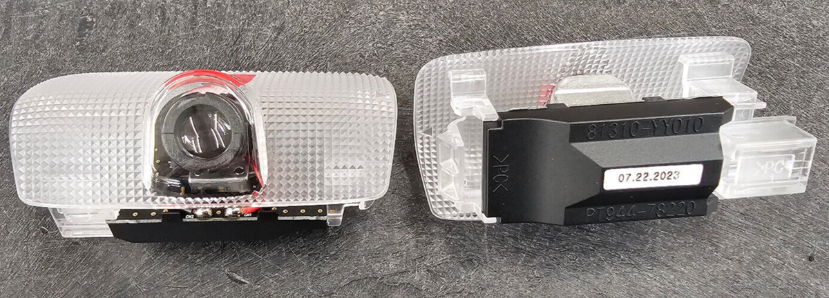 Genuine OEM Lexus Puddle Lamp Set RX RZ NX TX Front or Rear Doors