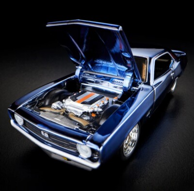 2023 Hot Wheels RLC Exclusive 🔥 1969 Chevy Camaro SS Blue IN HAND
