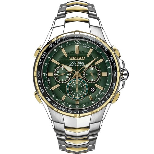 Vtg 1996 [Exc+5] SEIKO Tisse 1E20-2130 Silver Bracelet Quartz