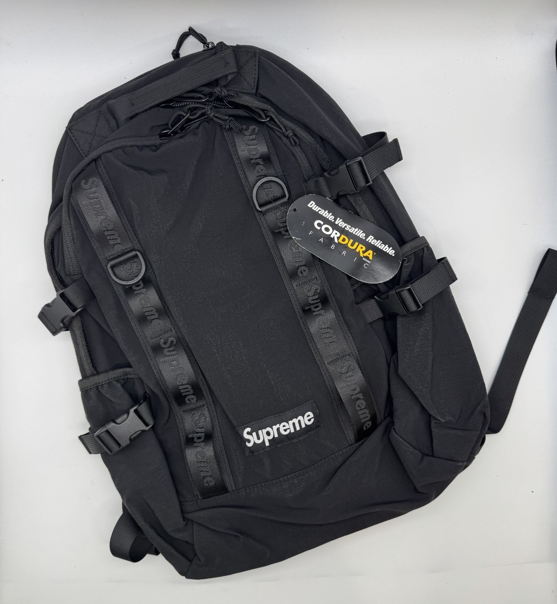 NEW Supreme Backpack Black (FW20) One Size | eBay