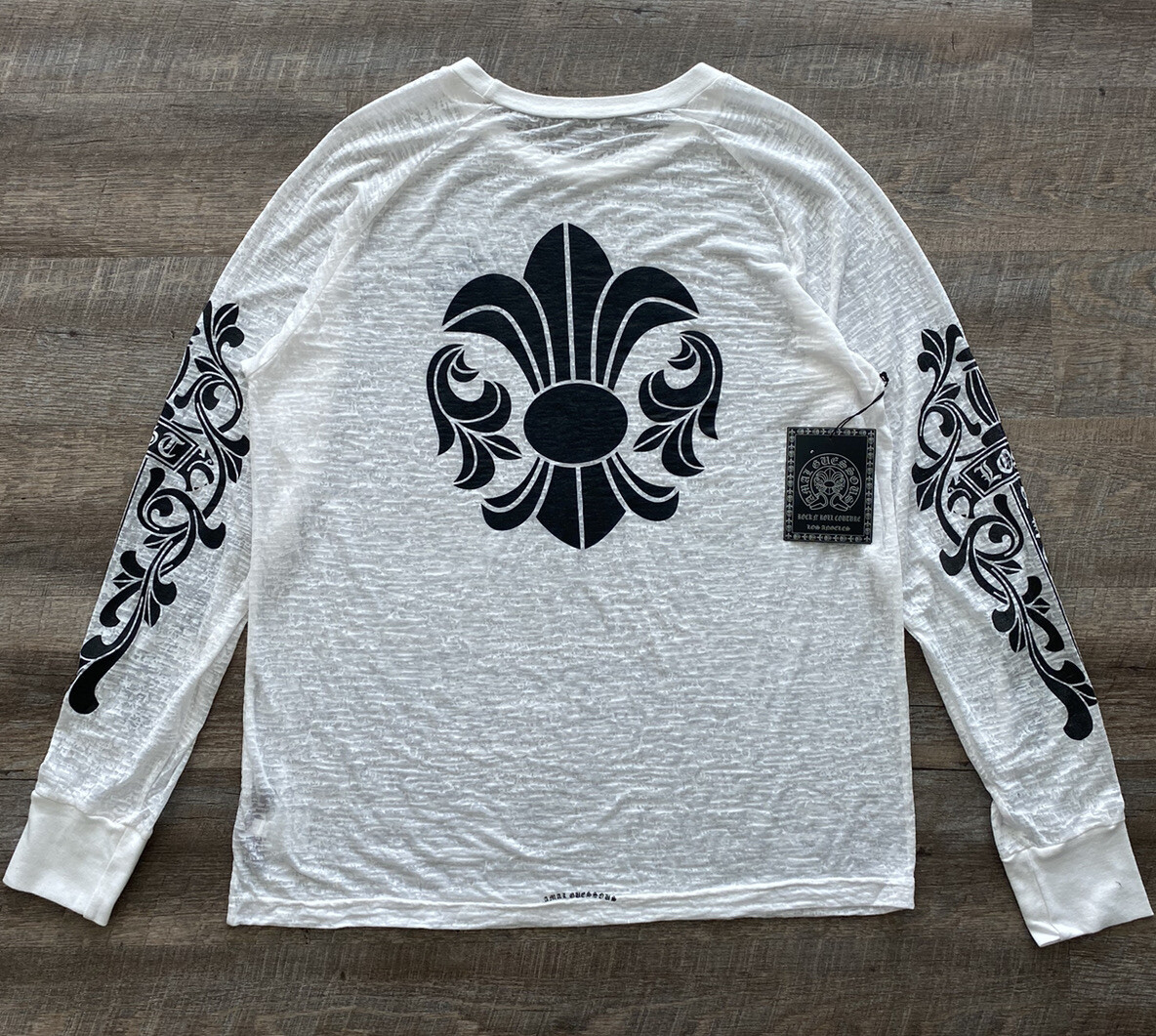 A&G AMAL GUESSOUS Men's NEW Long Sleeve T-shirt SIZE-XXL MSRP $300