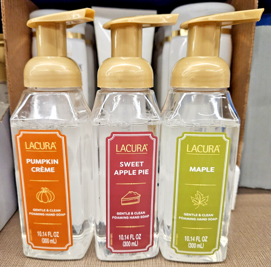Lacura Gentle & Clean Foaming Hand Soap 3 Flavors 10.14fl oz 300ml