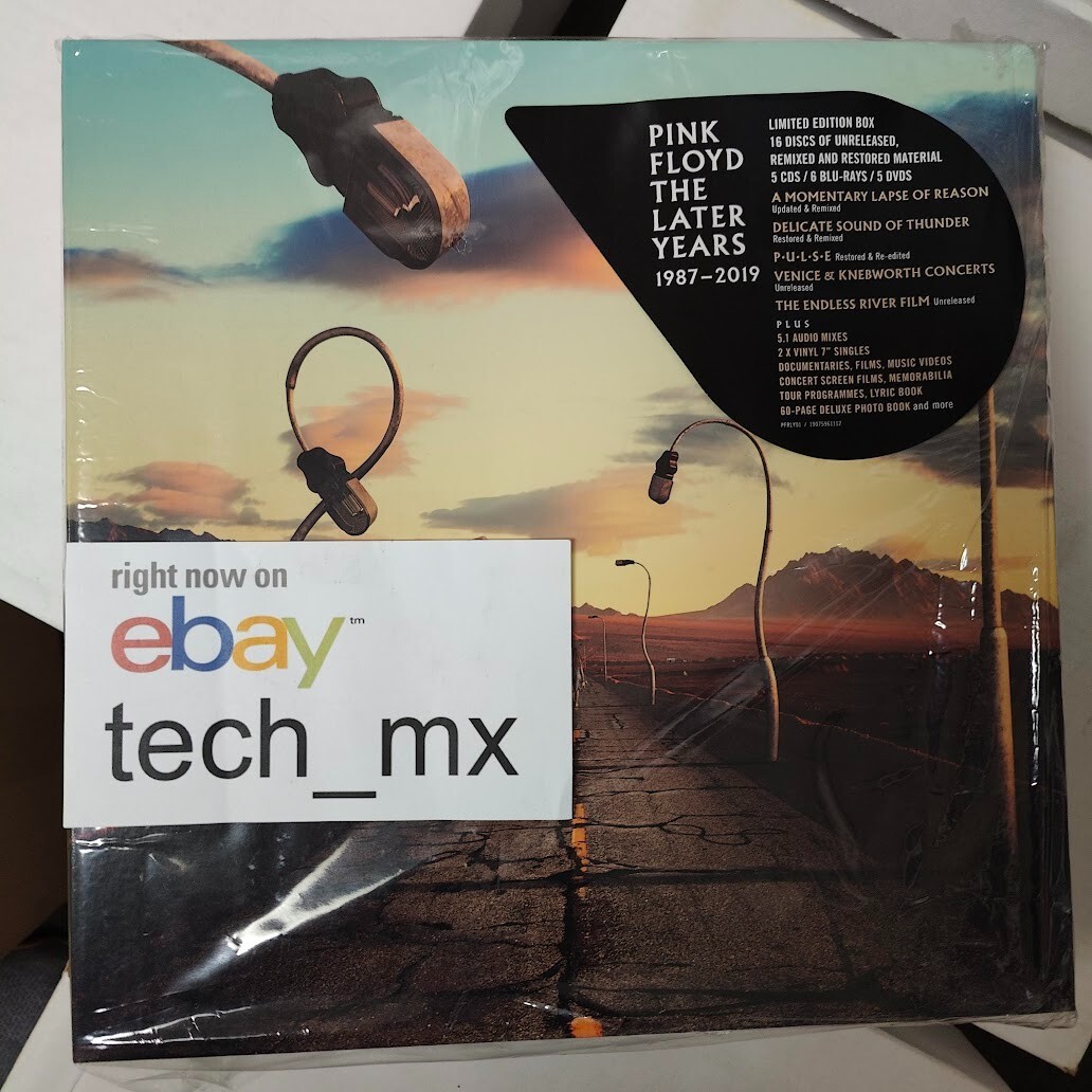 PINK FLOYD The Later Years 18Disc Box Set 5 CD 6 Blu-Ray 5 DVD 7