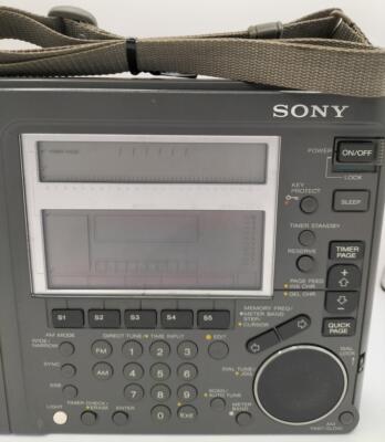 Sony ICF-SW77 World Band Shortwave Receiver Radio FM/AM/LW SSB