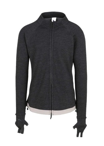 AURALEE wool kid mohair kersey jacket mohair blend jacket men's