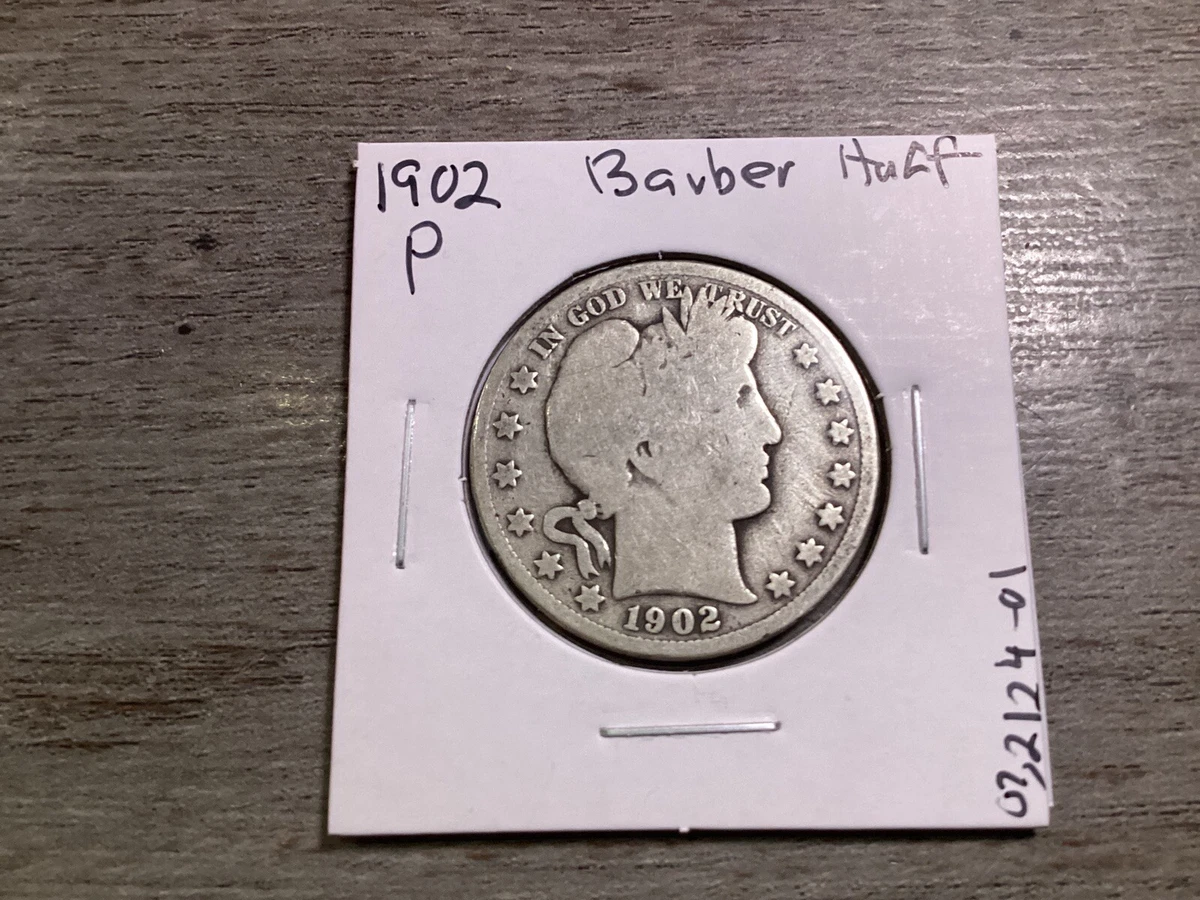 1902 Year Barber Half Dollars (1892-1915) for sale | eBay