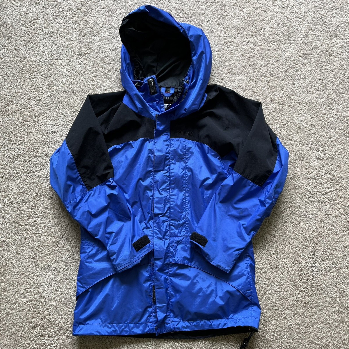 VTG 90s Marmot Ski Snowboard Rain Gore-Tex Shell Jacket Mens Small