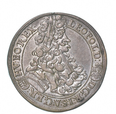 1703 Austria Habsburg Leopold I 1/2 Thaler Hungary *4308 | eBay