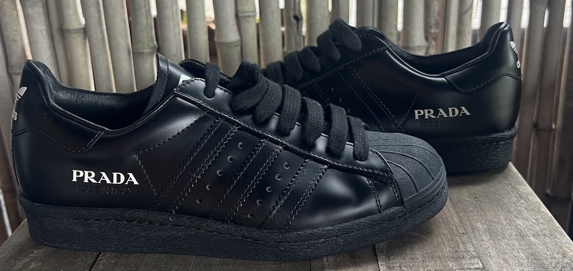 ADIDAS PRADA x SUPERSTAR CORE - SIZE 4.5 | eBay