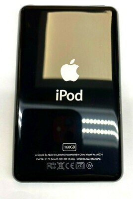 Apple IPOD CLASSIC 7th Generation 256GB - Black/Black- Excellent