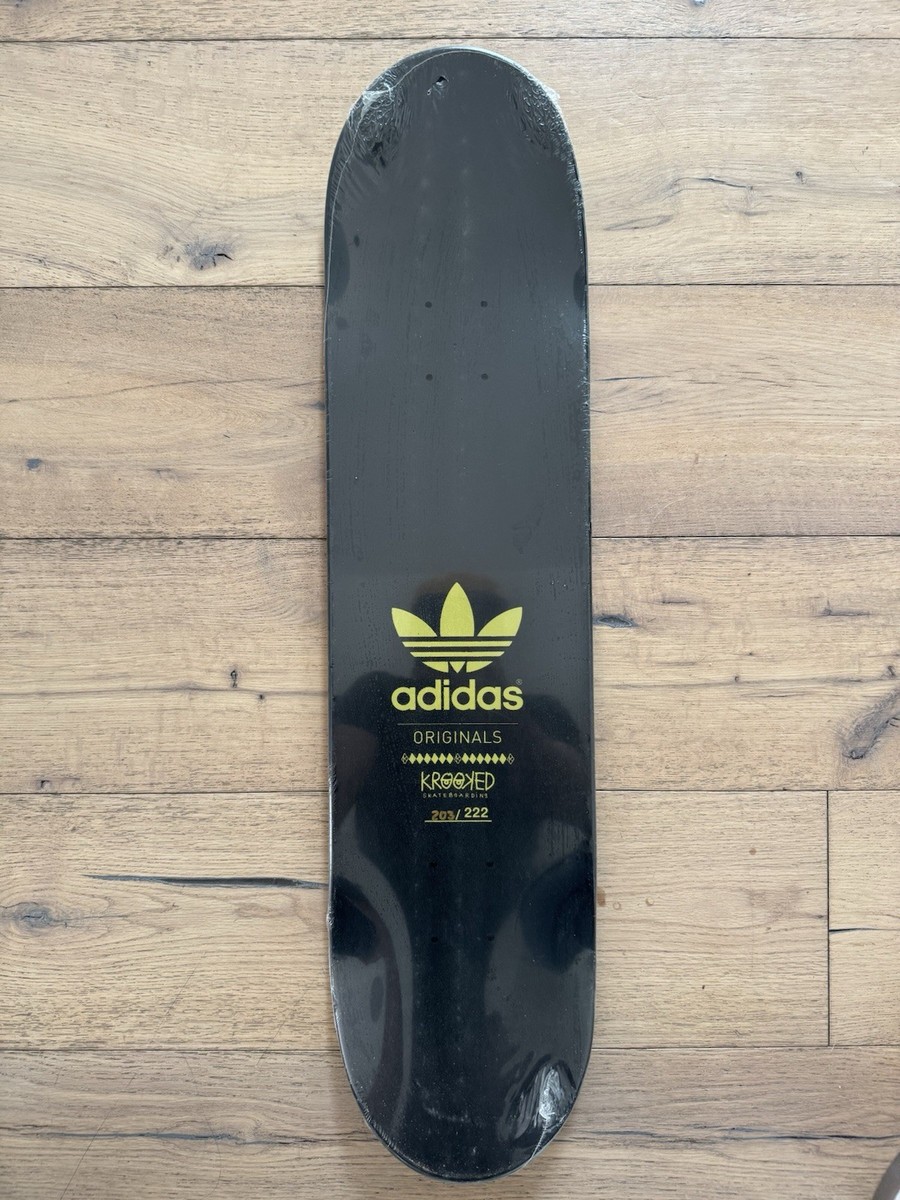 Krooked Skateboard Deck Gonz x adidas 203/222 NOS | eBay