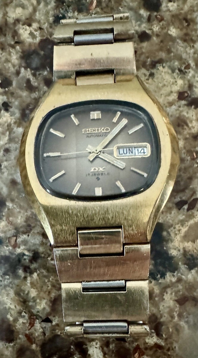 Vintage Seiko DX 6106-5549 Men's 17 Jewels Automatic Stainless