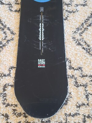 Burton Easy Livin Led Zeppelin Swan Song 155 Camber Snowboard | eBay