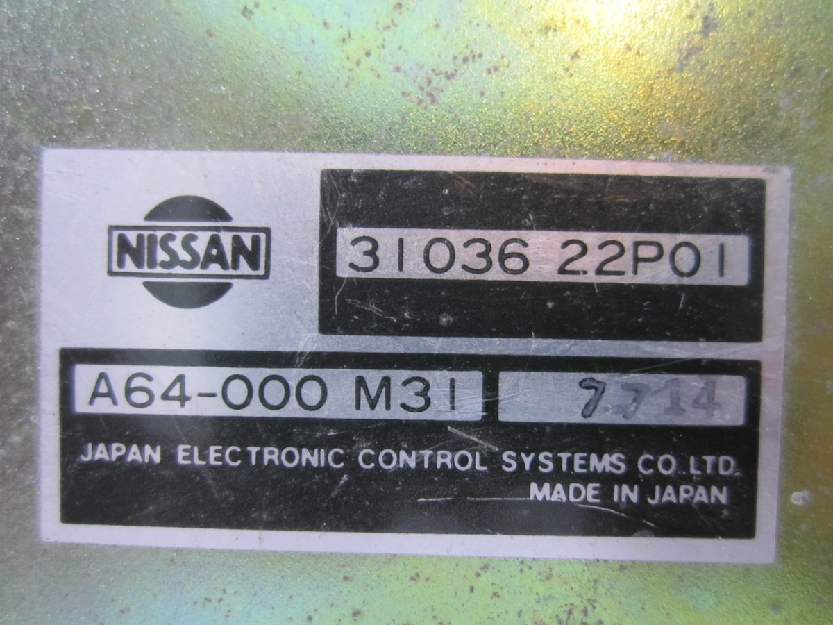 COMPUTER TCU AUTOMATIC TRANSMISSION 3103622P01 SHIFT TURBO TCM 87