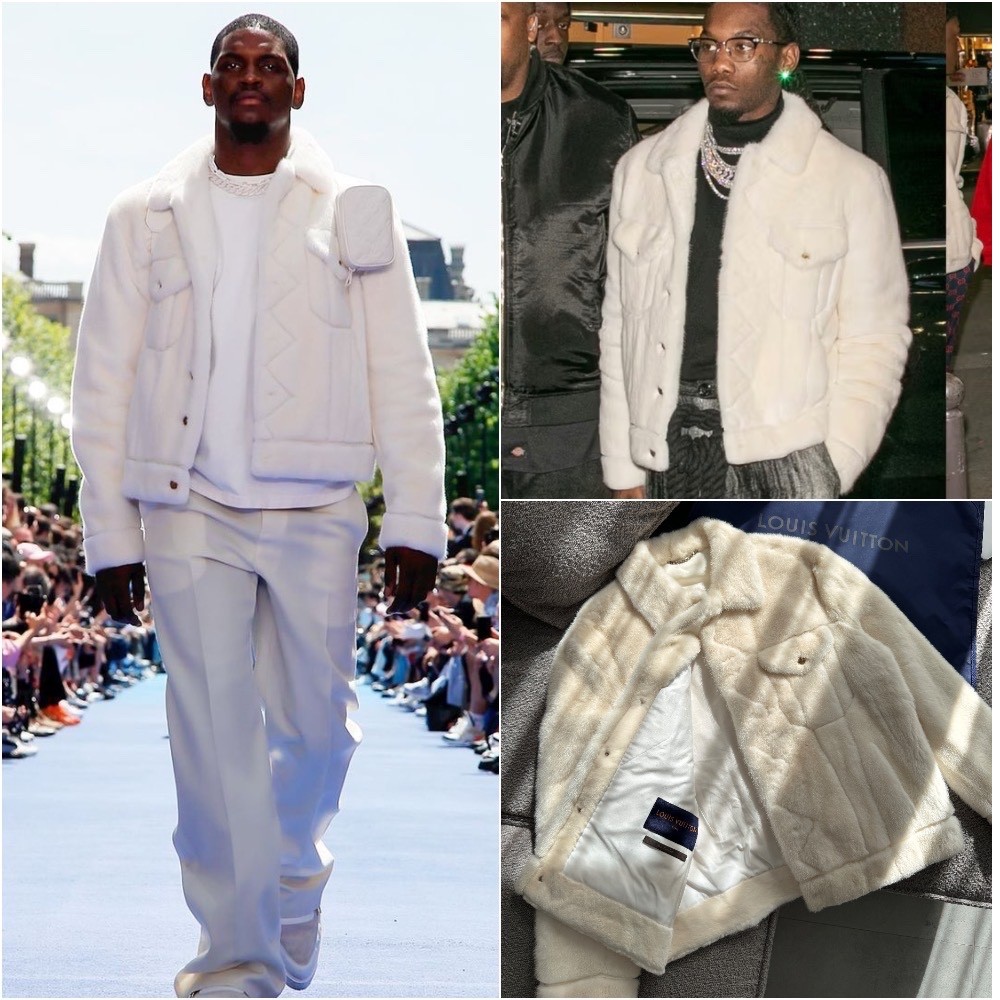 Men's LOUIS VUITTON 100% Mink Fur Jacket Virgil Abloh SS19 VERY