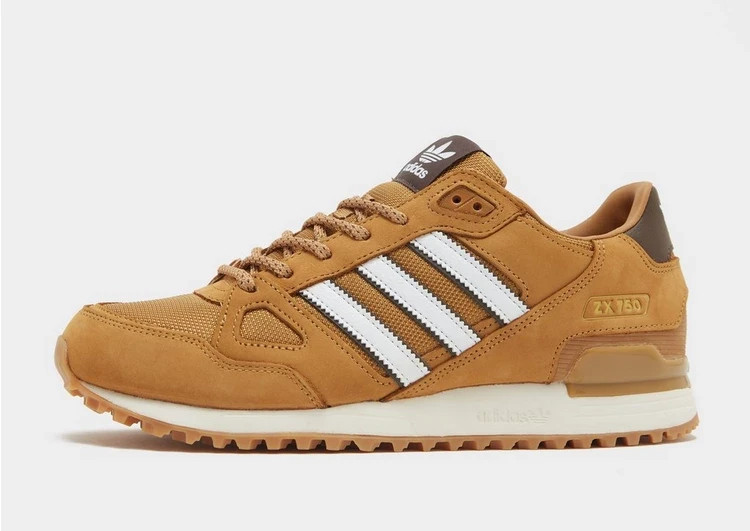 adidas Originals ZX 750 in Light Brown and White All Sizes Limited