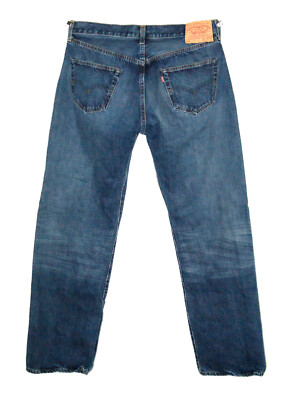 VINTAGE LEVI'S EARLY LVC 2000 1955 501 XX BIG E SELVEDGE JEANS W36