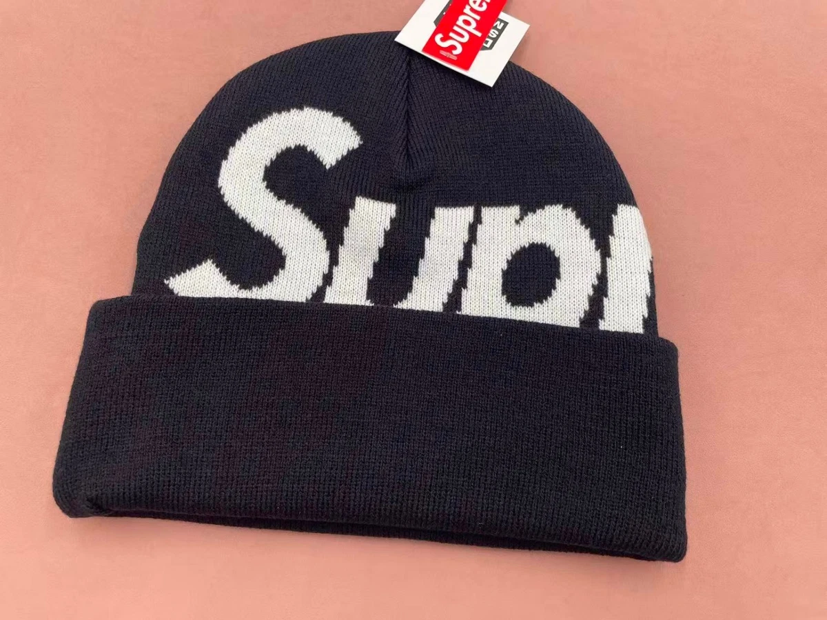 Supreme Beanie Black Hats for Men for sale | eBay
