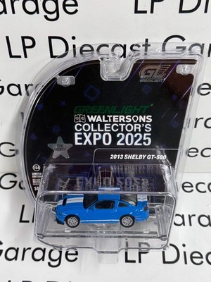GREENLIGHT 2013 Ford Mustang Shelby GT500 Blue 1:64 Diecast 2025