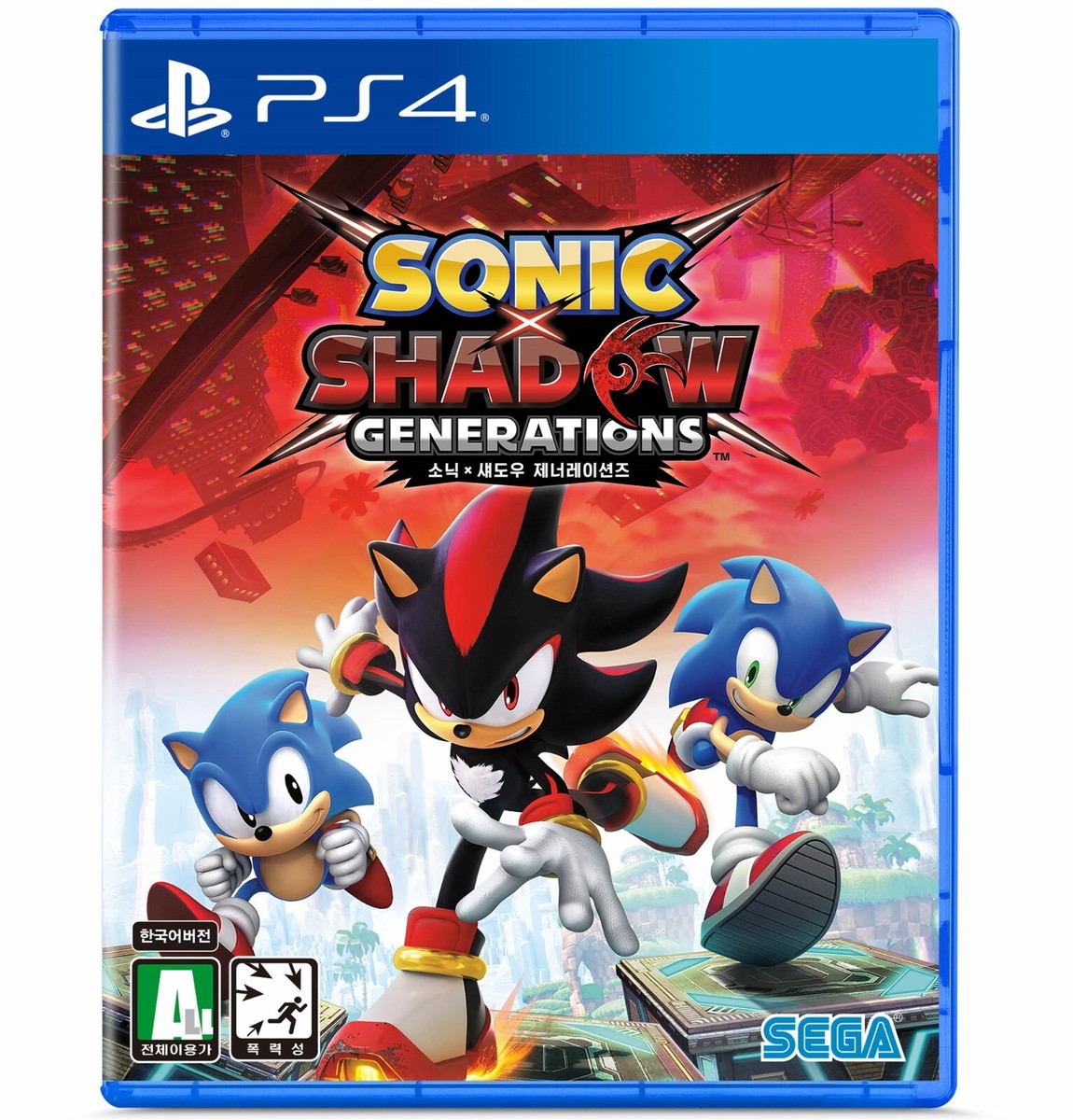 PS4 Sonic x Shadow Generations [Korean Version] English + Multi