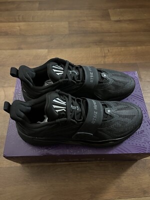 ANTA Kai 1 Triple Black kyrie Irving basketball shoes Size 14 | eBay