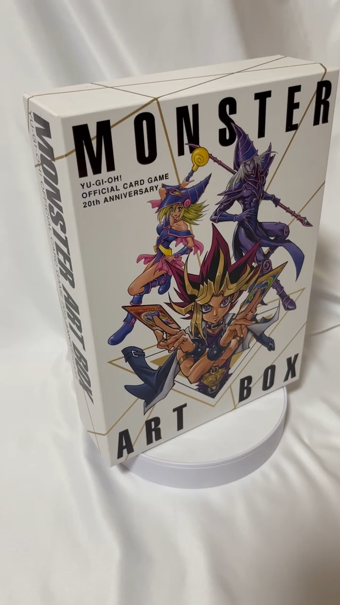 Yugiioh OCG 20th ANNIVERSARY MONSTER ART BOX KONAMI Book No Card