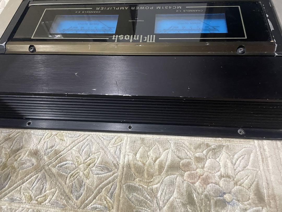 McIntosh power amplifier MC431M | eBay