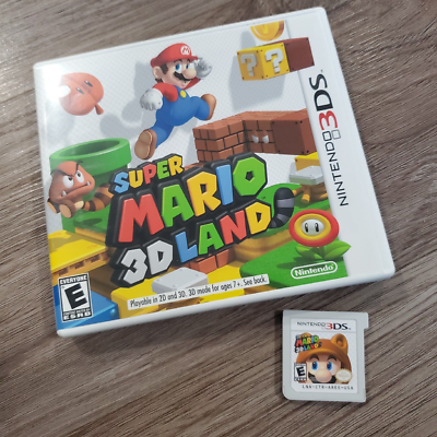 Super Mario 3D Land Nintendo 3DS Game w/Case & Manual | eBay