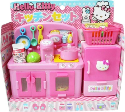 New Sanrio Hello Kitty Kitchen Set Kawaii Japan Toy Oven
