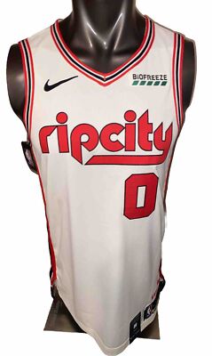 Damian Lillard Portland Trail Blazers Nike Rip City Authentic