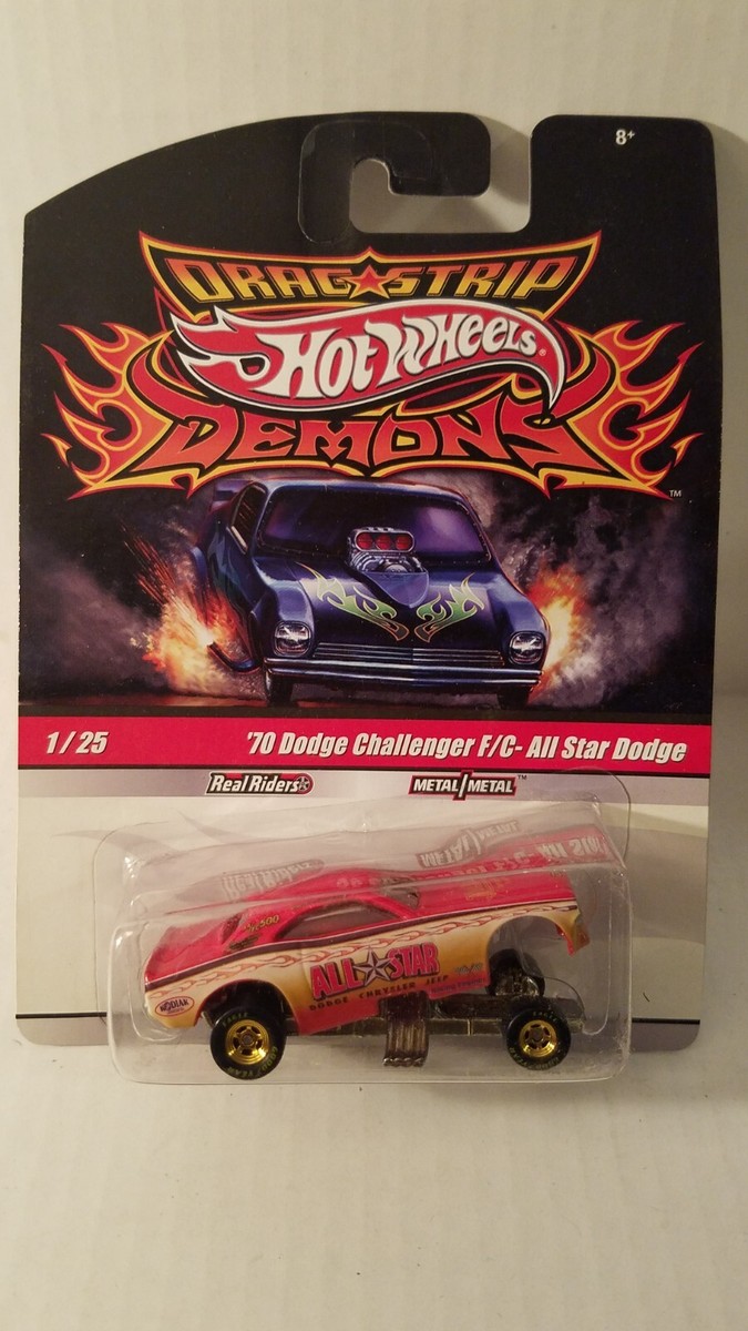 2010 Hot Wheels Drag Strip Demons 1/25 '70 Dodge Challenger F/C
