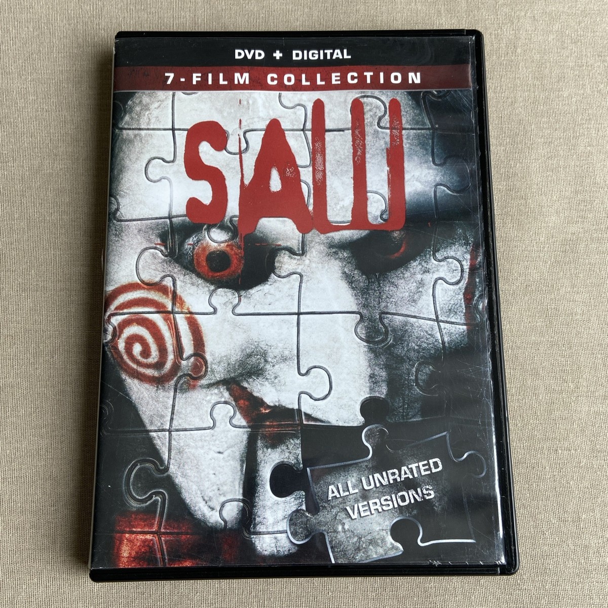 Saw 7-Film Set (DVD 4-Disc Set) 1 2 3 4 5 6 7 Final Chapter Cult