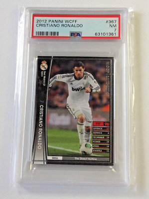 Panini WCCF 2012-13 Cristiano Ronaldo REAL MADRID #367 PSA 7 | eBay