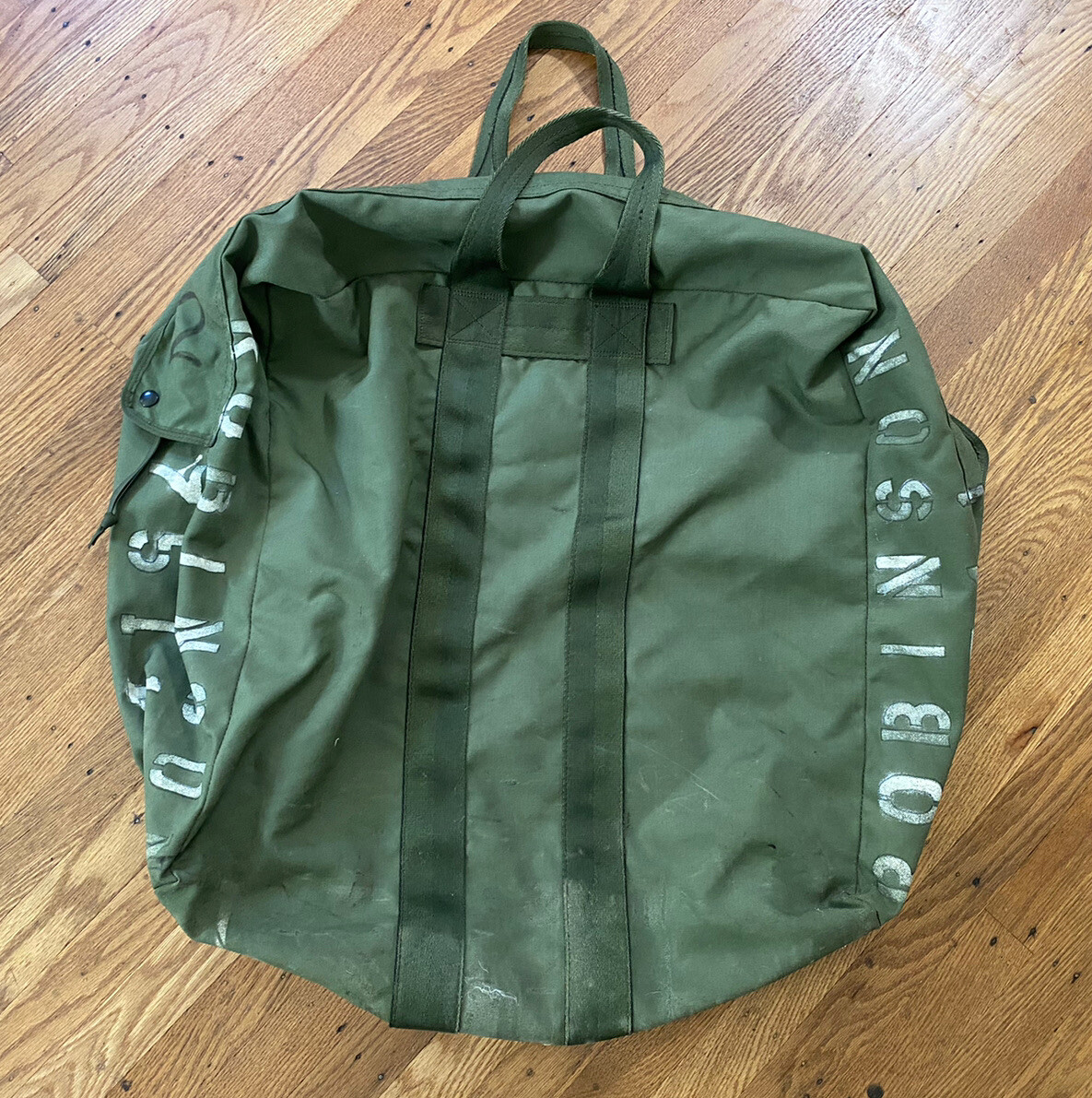 Vintage US Military STENCILED FLYERS KIT BAG | eBay