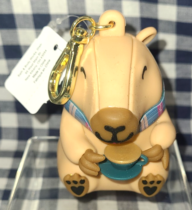 ALL NEW CoffeeBara CAPYBARA PocketBac Sanitizer Holder Bath & Body